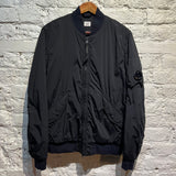C.P. COMPANY BLACK BOMBER JACKET
