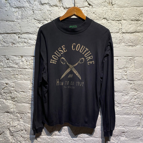 JEAN PAUL GAULTIER VINTAGE JUNIOR GAULTIER “HOUSE COUTURE” L/S T-SHIRT