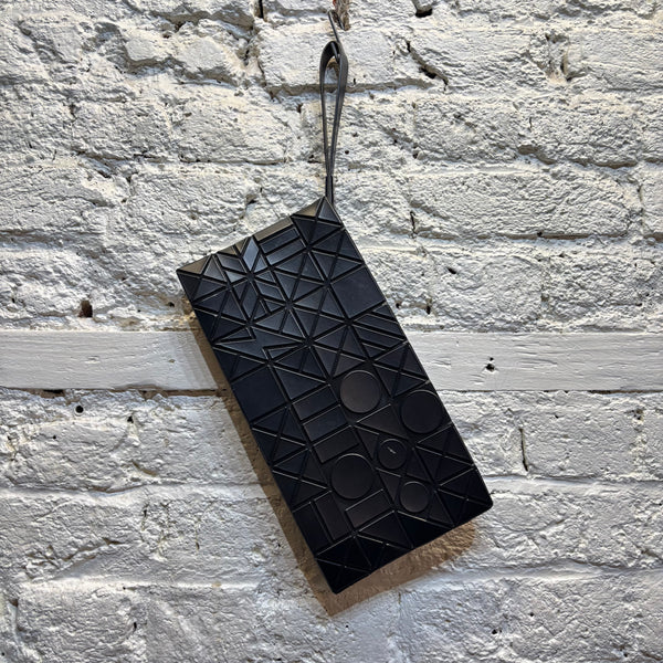 ISSEY MIYAKE 	BAOBAO BLACK CLUTCH