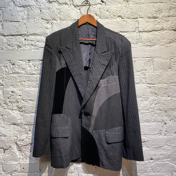 YOHJI YAMAMOTO VINTAGE Y’S CHARCOAL PANEL JACKET