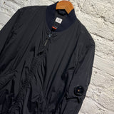 C.P. COMPANY BLACK BOMBER JACKET