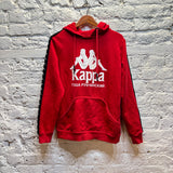 GOSHA RUBCHINSKIY X KAPPA RED HOODIE