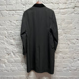 ALEXANDER MCQUEEN 
SLATE GREY FROCK COAT