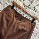 VALENTINO	BROWN TROUSERS