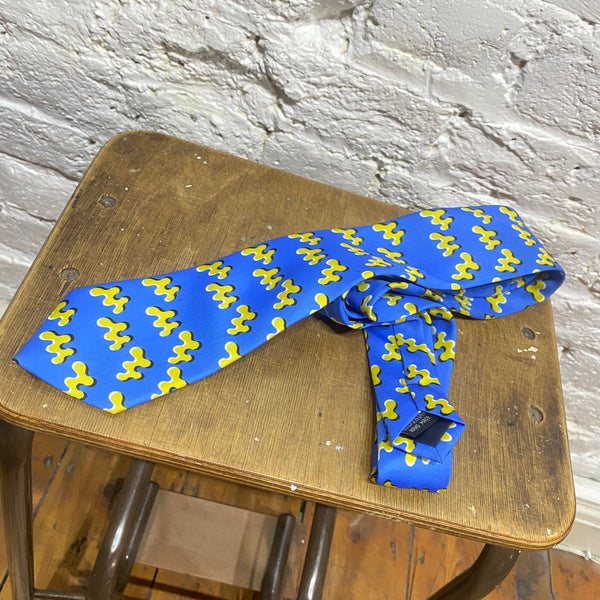 MOWALOLA
BLUE YELLOW HANDMADE TIE