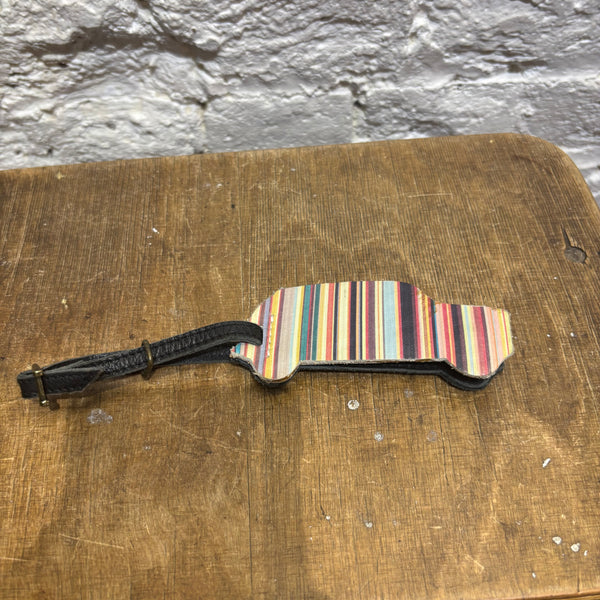 PAUL SMITH STRIPE CAR LUGGAGE TAGS