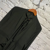 MARNI DARK GREEN WRAP JACKET