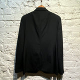 ALEXANDER MCQUEEN BLACK SUIT 1 BUTTON
