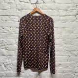 MARINE SERRE CRESCENT MOON L/S TOP