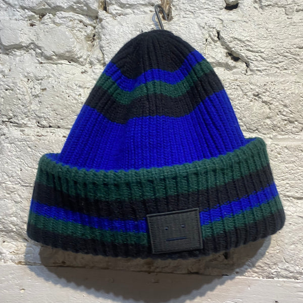 ACNE STUDIOS STRIPE WOOL HAT
