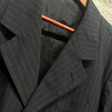AGNES B
HOMME
NAVY PINSTRIPED JACKET