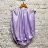 TIBI PURPLE BALLOON TOP