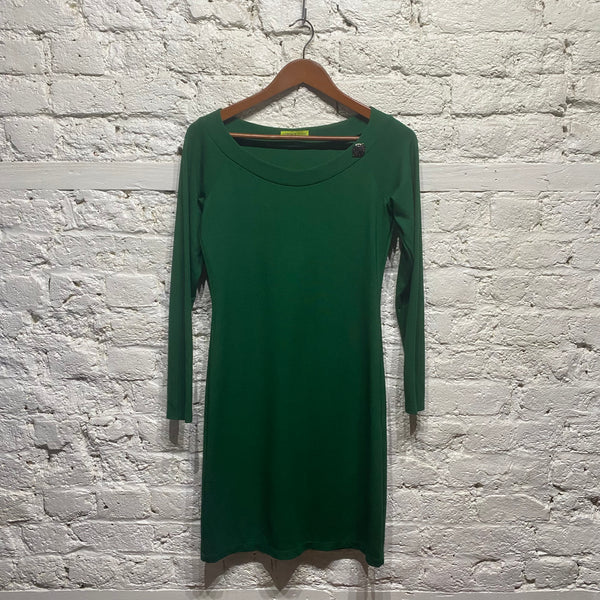 VERSACE JEANS COUTURE 
GREEN DRESS