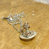 VIVIENNE WESTWOOD SILVER 3D ORB PENDANT