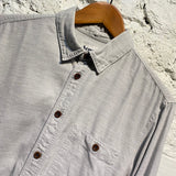 ACNE LIGHT HEATHER GREY L/S SHIRT