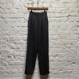 YVES SAINT LAURENT VINTAGE STRIPE TROUSERS