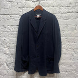 ISSEY MIYAKE
MENS NAVY COTTON JACKET