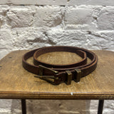 THIMISTER BROWN LEATHER BELT