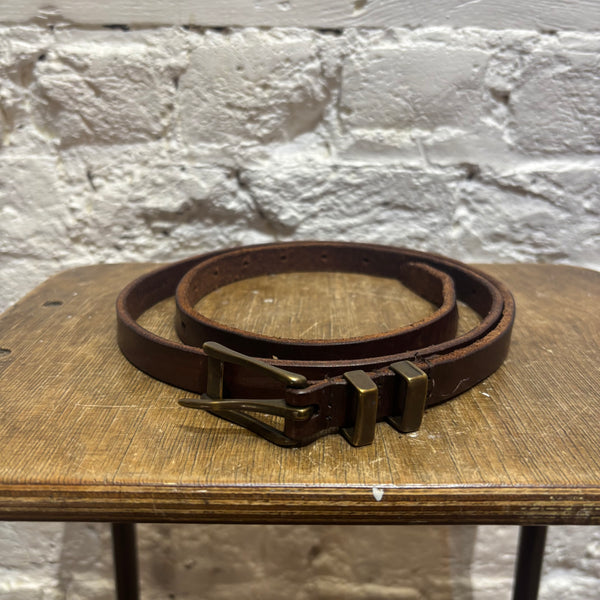 THIMISTER BROWN LEATHER BELT