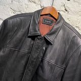 BALMAIN
VINTAGE BLACK LEATHER JACKET