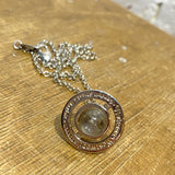 VIVIENNE WESTWOOD SILVER 3D ORB PENDANT
