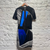 HELMUT LANG
PRINTED DRESS LEATHER SLEEVES