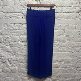 MARNI BLUE SILK TROUSERS