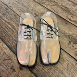 MAISON MARGIELA TRANSPARENT TABI OXFORDS