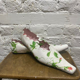 YUHAN WANG
WHITE FLORAL FLATS