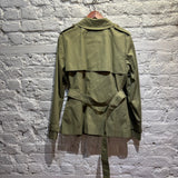 BURBERRY	HIGHGROVE COLLECTION KHAKI TRENCHCOAT