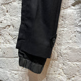 SACAI
BLACK WOOL/ SATIN TROUSERS