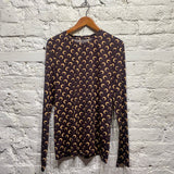 MARINE SERRE CRESCENT MOON L/S TOP