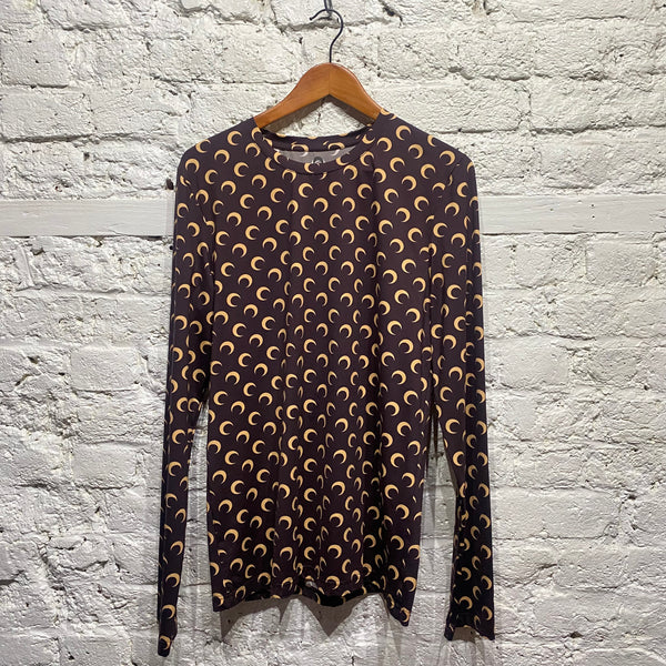 MARINE SERRE CRESCENT MOON L/S TOP