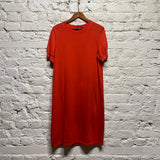 A.P.C RED KNIT DRESS