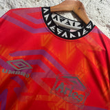 ARIES X UMBRO
RED FOOTBALL TOP L/S