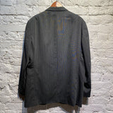 KENZO  HOMME VINTAGE GREY FINE STRIPE SUIT