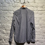 HUGO BOSS NAVY/WHITE STRIPE SHIRT
