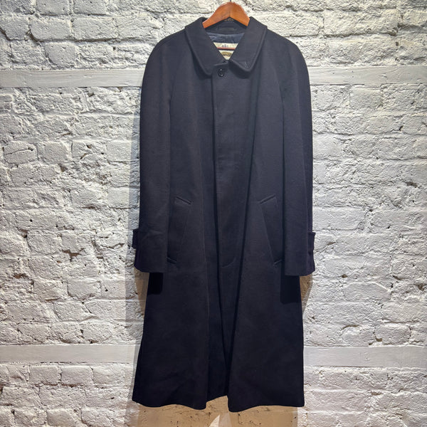 AQUASCUTUM cashmere navy coat