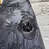 MONCLER X SIMONE ROCHA
EMBELLISHED BLACK DOWN COAT