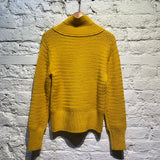CRAIG GREEN MUSTARD YELLOW WOOL KNIT JUMPER