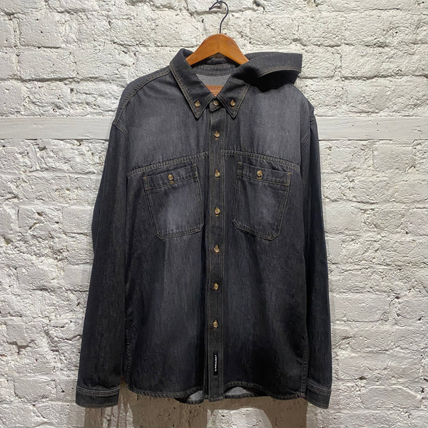 Y PROJECT DENIM SHIRT SPECIAL COLLAR