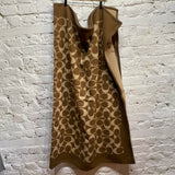 COACH MERINO WOOL/CASHMERE BLANKET
