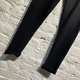 JUNYA WATANABE COMME DES GARÇONS BLACK STRETCH TROUSERS