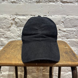 ALEXANDER MCQUEEN MCQ	BLACK CORD BASEBALL CAP