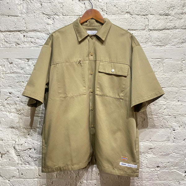 LIBERE X DICKIES
S/S BEIGE SHIRT