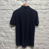HOPE
NAVY KNIT ZIP POLO