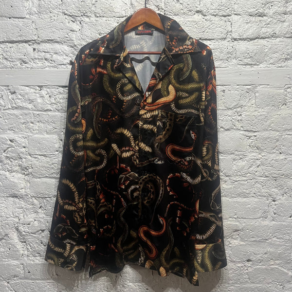 LUUDAN
SNAKE PRINTED SHIRT