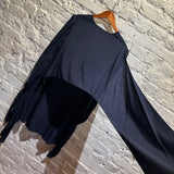 STELLA MCCARTNEY NAVY SILK DRESS