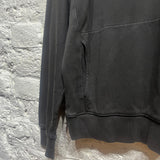 YMC 
CHARCOAL COTTON JERSEY SWEATER XS