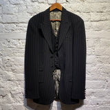 JEAN PAUL GAULTIER HOMME
VINTAGE BLACK PINSTRIPE 2 PIECE SUIT